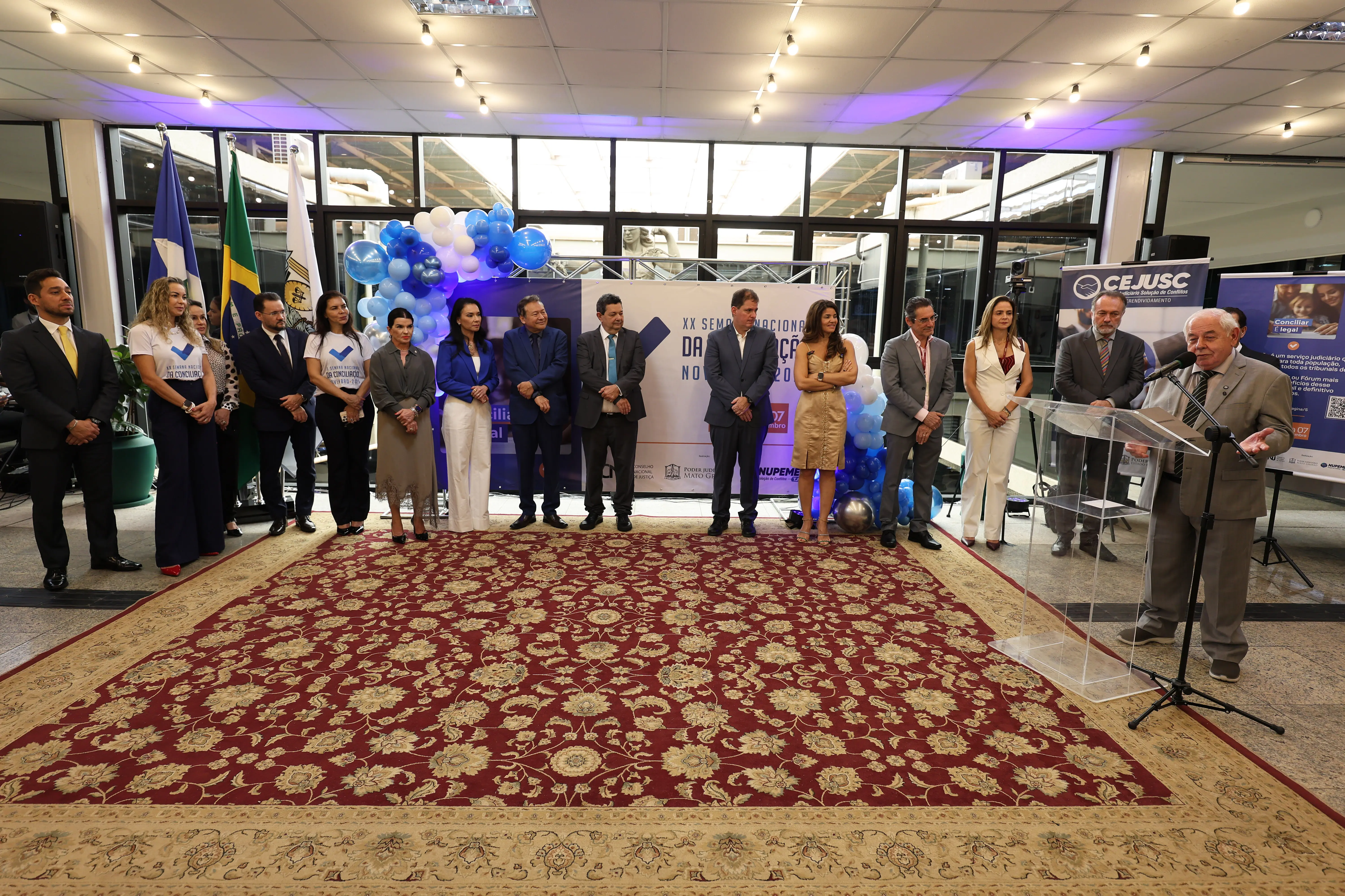 Presidente destaca papel do Judiciário na pacificação social na abertura da Semana da Conciliação