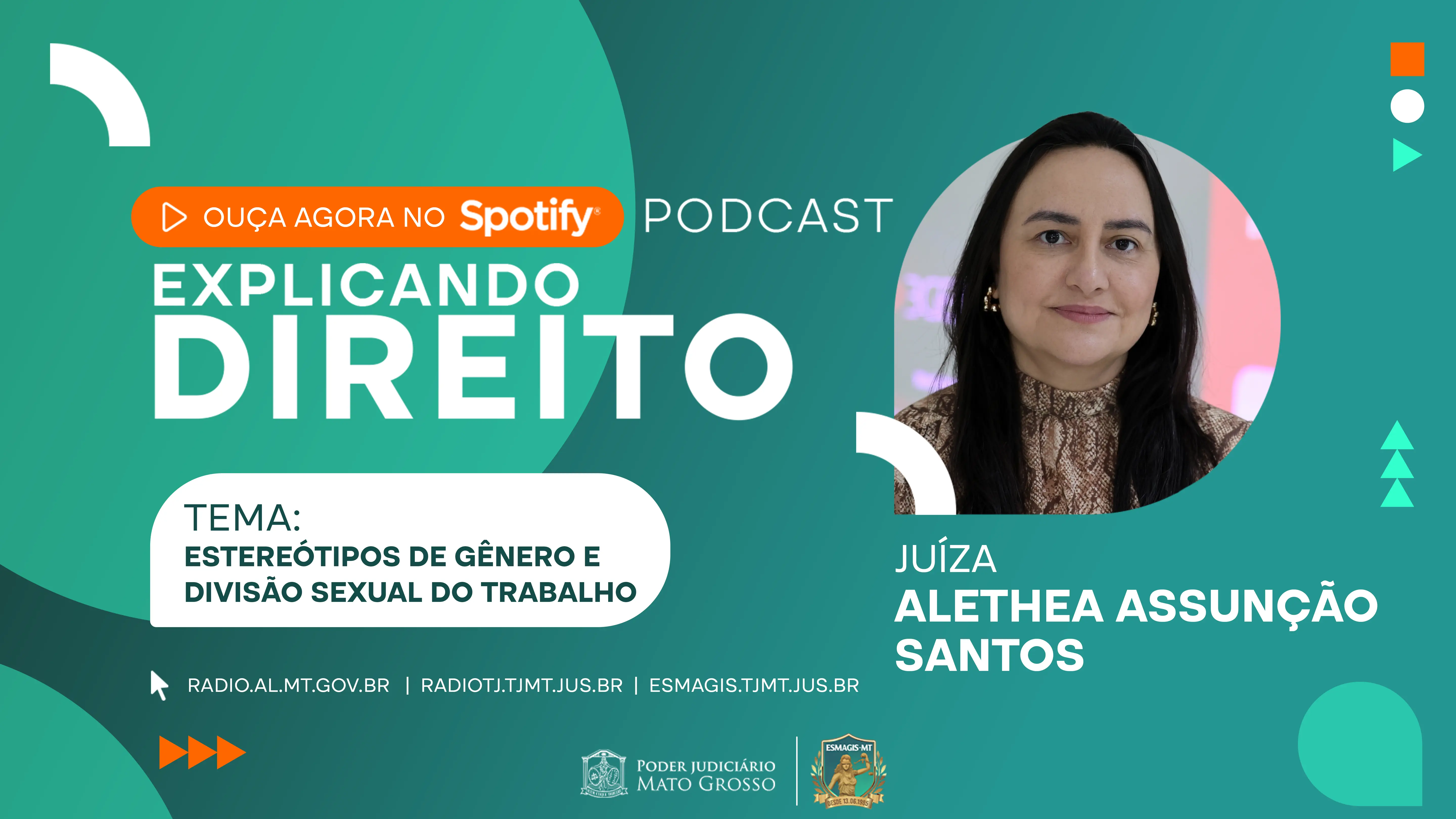 Arte gráfica verde do podcast 