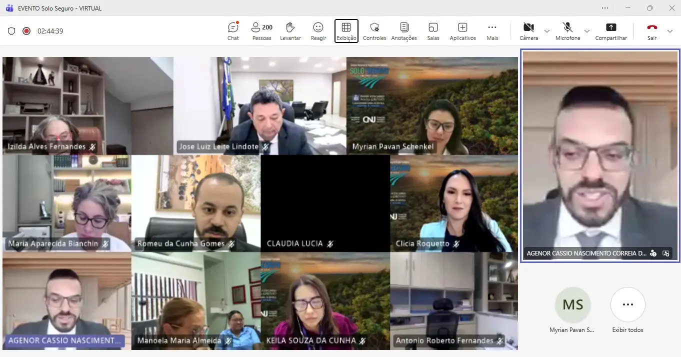 Judiciário debate governança fundiária na Amazônia em seminário do Solo Seguro