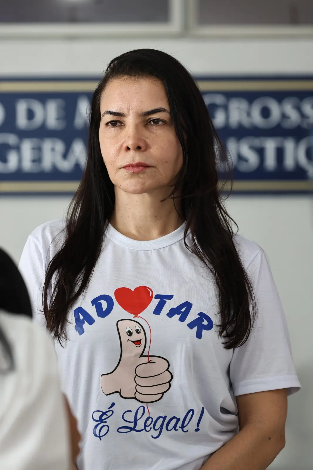  A juíza Anna Paula Gomes de Freitas Sansão, acompanha programação alusiva ao Dia Nacional da Adoção.